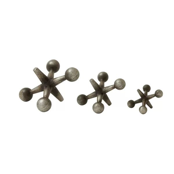 3 Piece Jacks Sculpture Set | Wayfair North America