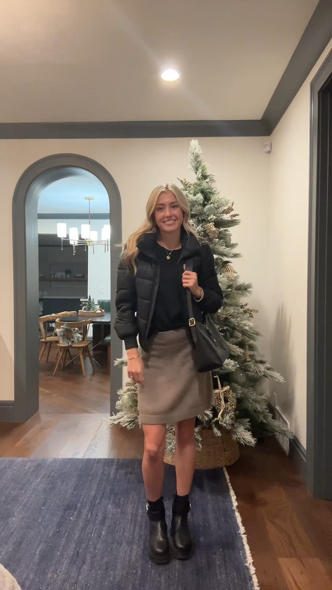 A winter skirt outfit perfect for going out 

#LTKHoliday #LTKWorkwear #LTKGiftGuide