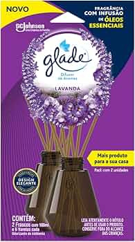 Glade Aromatizador de Ambiente Difusor Lavanda 100ml com 2 unidades | Amazon (BR)