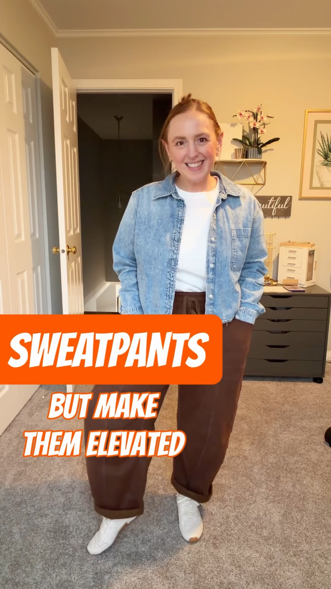 These barrel sweatpants are super soft and comfy!  I love the shape they have and the material is amazing!

I do need to roll them a little (I’m 5’0” for reference).  I’m wearing a size medium.

#LTKootd #LTKPetite #LTKOver40
