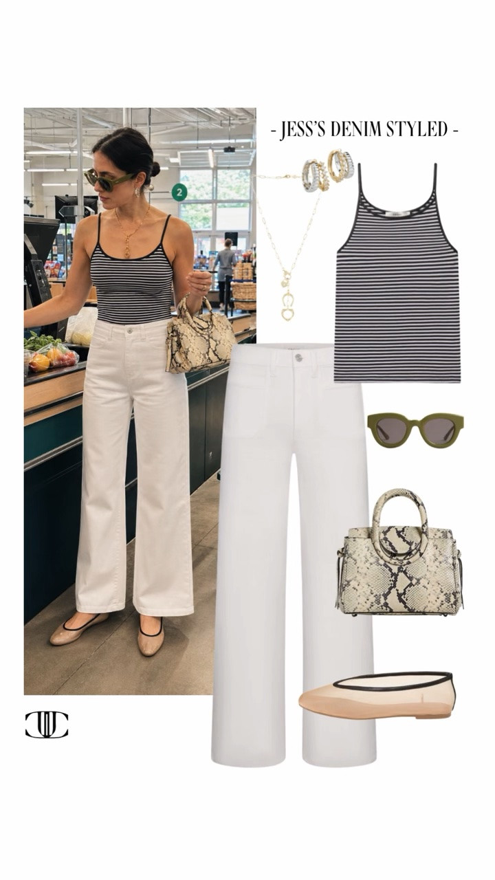 ✨ In this edition of Jess's Denim: timeless staples you'll wear on repeat.

Think crisp white denim, classic striped knits, and elevated basics that make getting dressed feel effortless. These are the pieces you'll reach for whether you're heading to brunch, traveling, running errands, or transitioning into fall.

Classic, versatile, and easy to style season after season. Tap to shop the entire edit in my LTK. 🤍✨

#LTKStyle #JesssDenim #NeutralStyle #CapsuleWardrobe #EverydayStyle #ClassicStyle #FallTransition #WardrobeEssentials #LTKFinds

#LTKootd #LTKSeasonal #LTKOver40