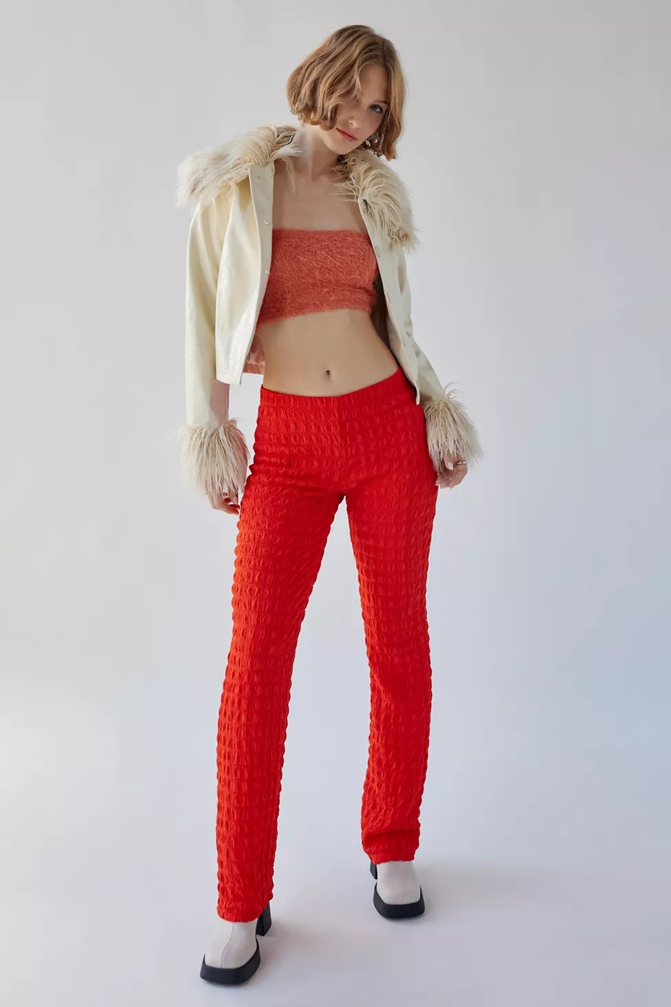 UO Tanya Knit Bubble Pant | Urban Outfitters (US and RoW)