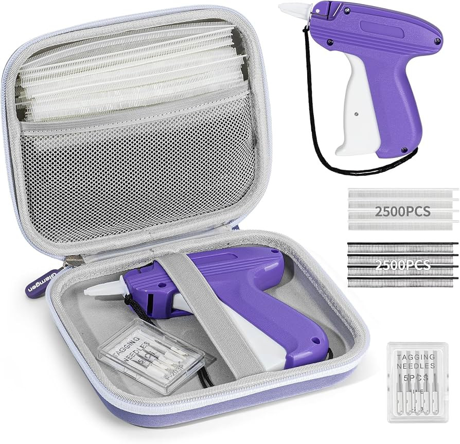 Mini Stitch Gun for Clothes, Quick Stitch Sewing Gun Kit with 5000Pcs 0.18 inch Fasteners, 6 Need... | Amazon (UK)