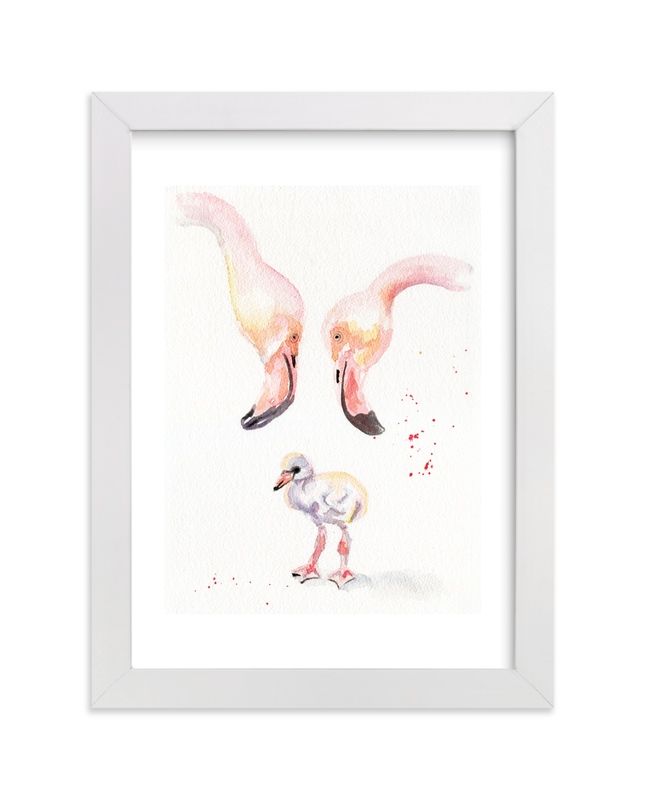 "You had us at hello" - Kids Open Edition Non-custom Art Print by Stacey Brod. | Minted