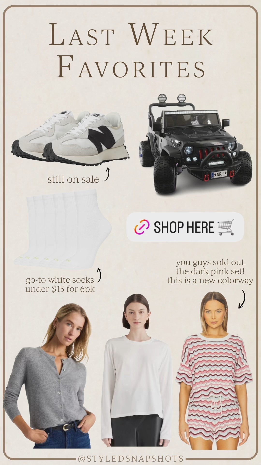 Last week follower favorites 
*all size small & sneakers tts 

#LTKSaleAlert #LTKFindsUnder100