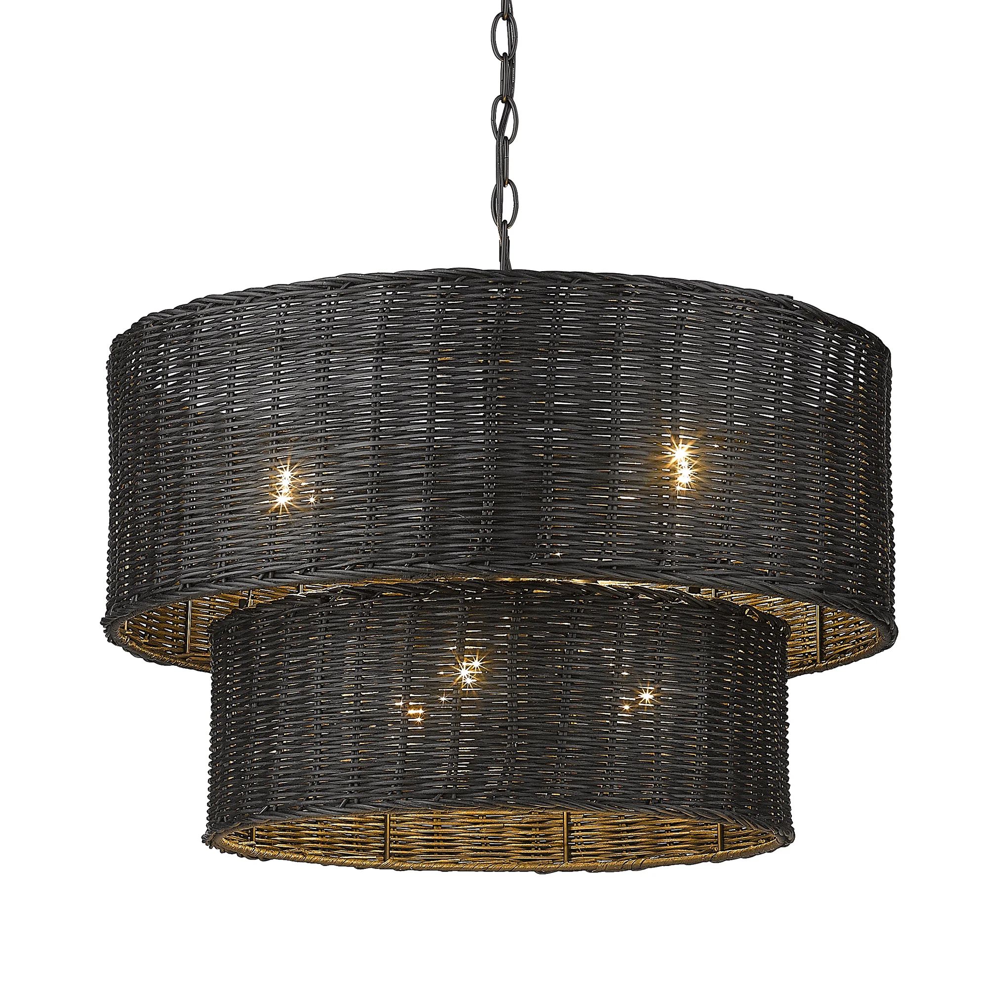 Cuthmore 6 - Light Dimmable Drum Chandelier | Wayfair North America