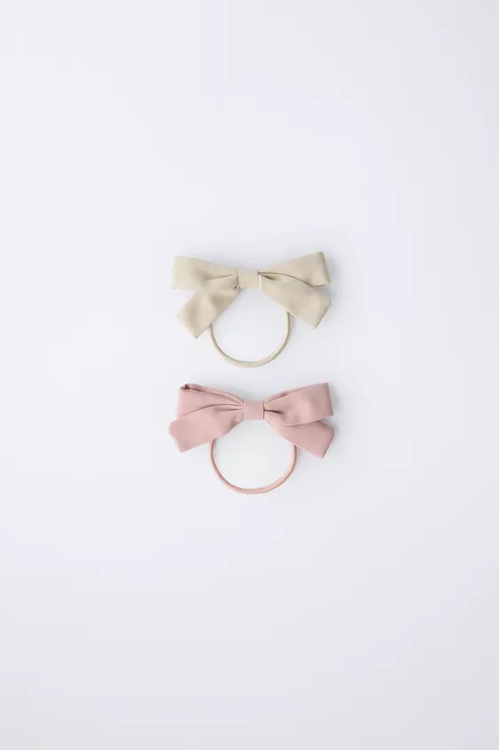 TWO-PACK OF BOW HAIRBANDS | Zara UK