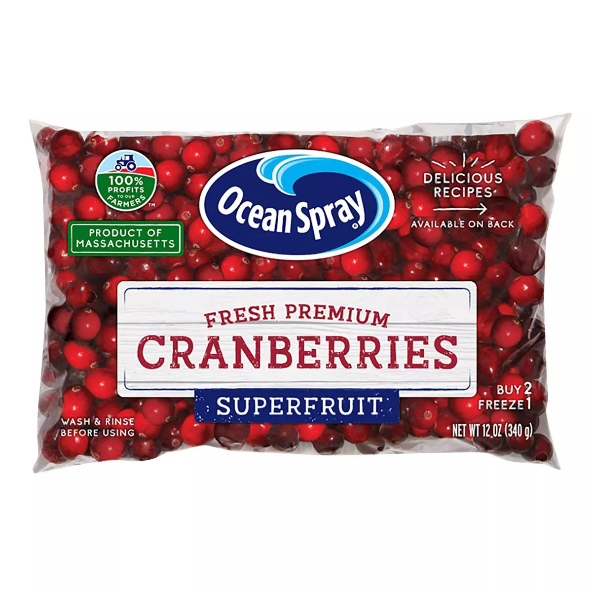 Ocean Spray Fresh Cranberries - 12oz Bag | Target