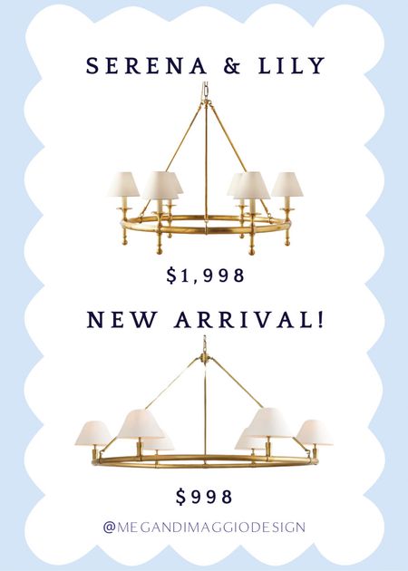Brand new look for less for our dining room ring chandelier!! This one is so similar and $1,000 less!! 🤯🙌🏻🤩

#LTKsalealert #LTKhome