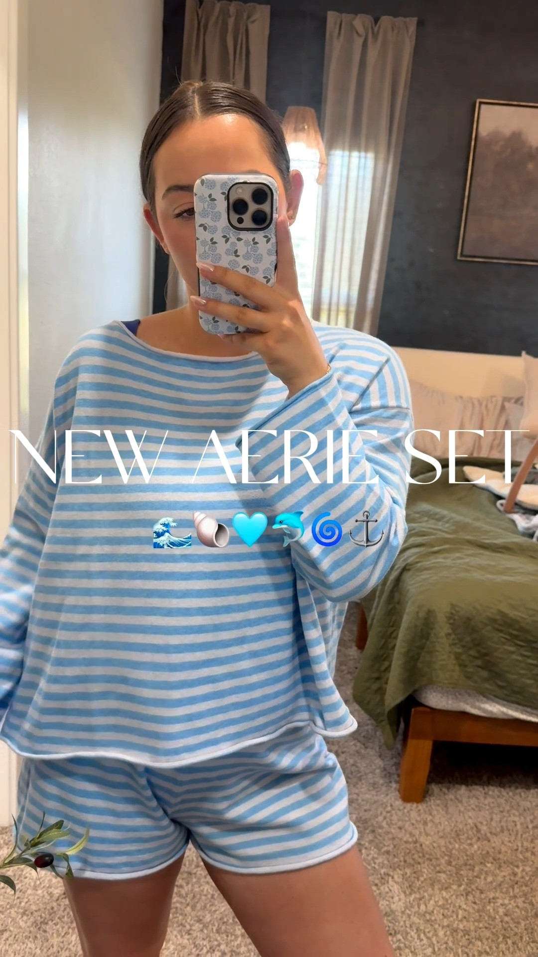 This new set from @Aerie is perfection for summer! I love the stripes and the lightweight material.

#LTKootd #LTKSaleAlert