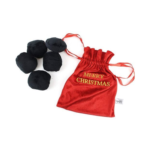 Midlee Bag of Coal Plush Christmas Dog Toy | Target