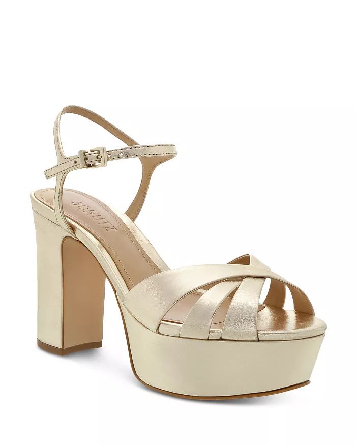SCHUTZ Women's Keefa High-Heel Platform Sandals Shoes - Bloomingdale's | Bloomingdale's (US)