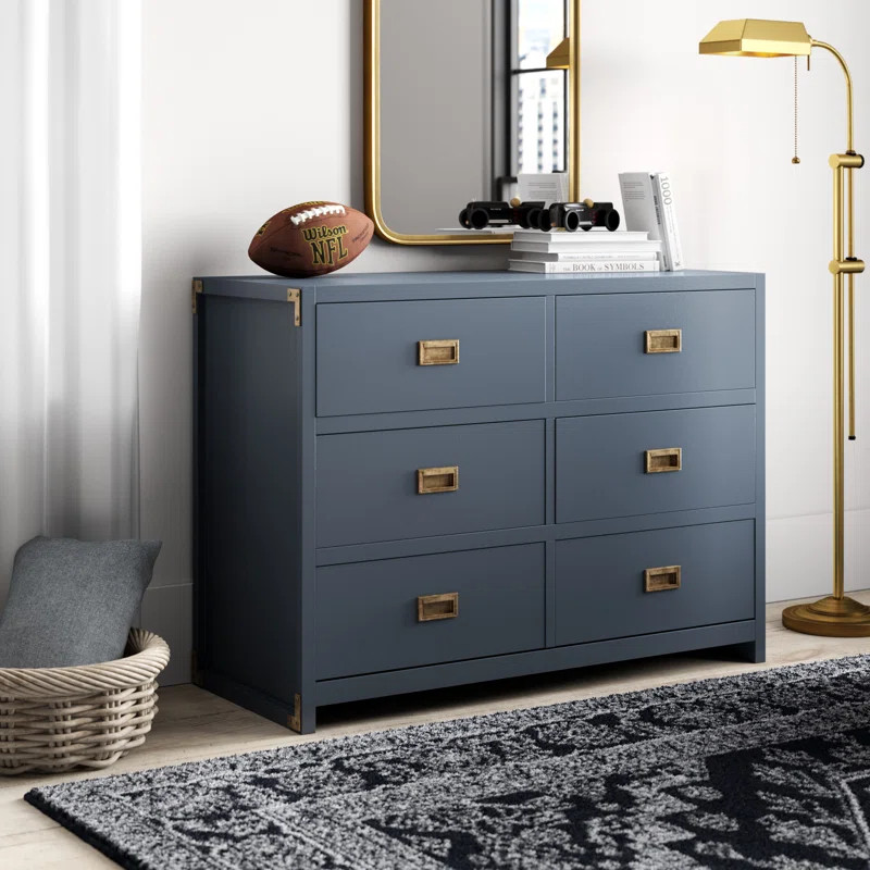 Wilmslow 6 Drawer Double Dresser | Wayfair North America