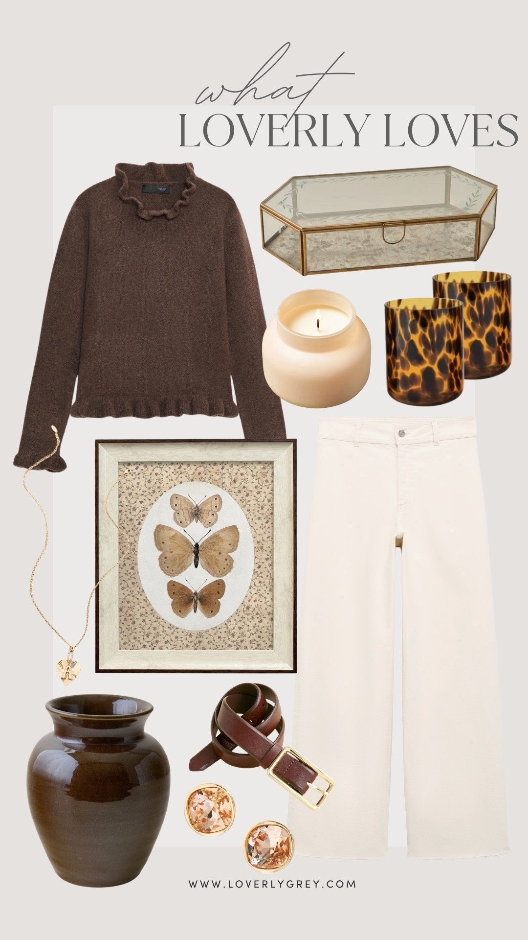 These neutral home decor & fashion finds are perfect for the fall - This brown sweater is going fast & it’s under $50! 

Loverly Grey, home decor, fashion finds, brown sweater, wide leg jeans 

#LTKSeasonal #LTKStyleTip #LTKHome