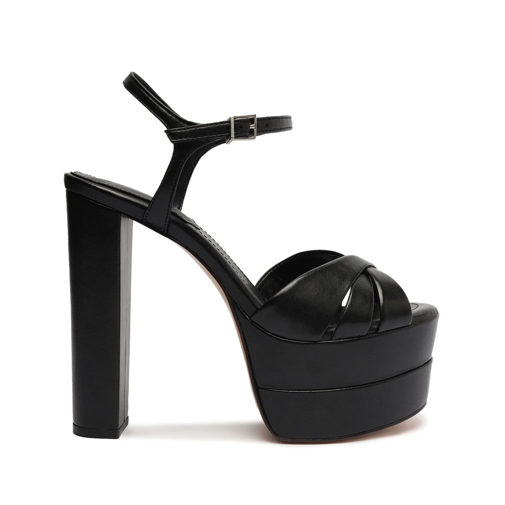 Keefa High Nappa Leather Sandal | Schutz Shoes (US)