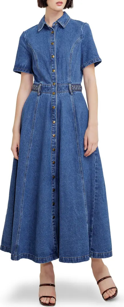 Denim Maxi Dress | Nordstrom