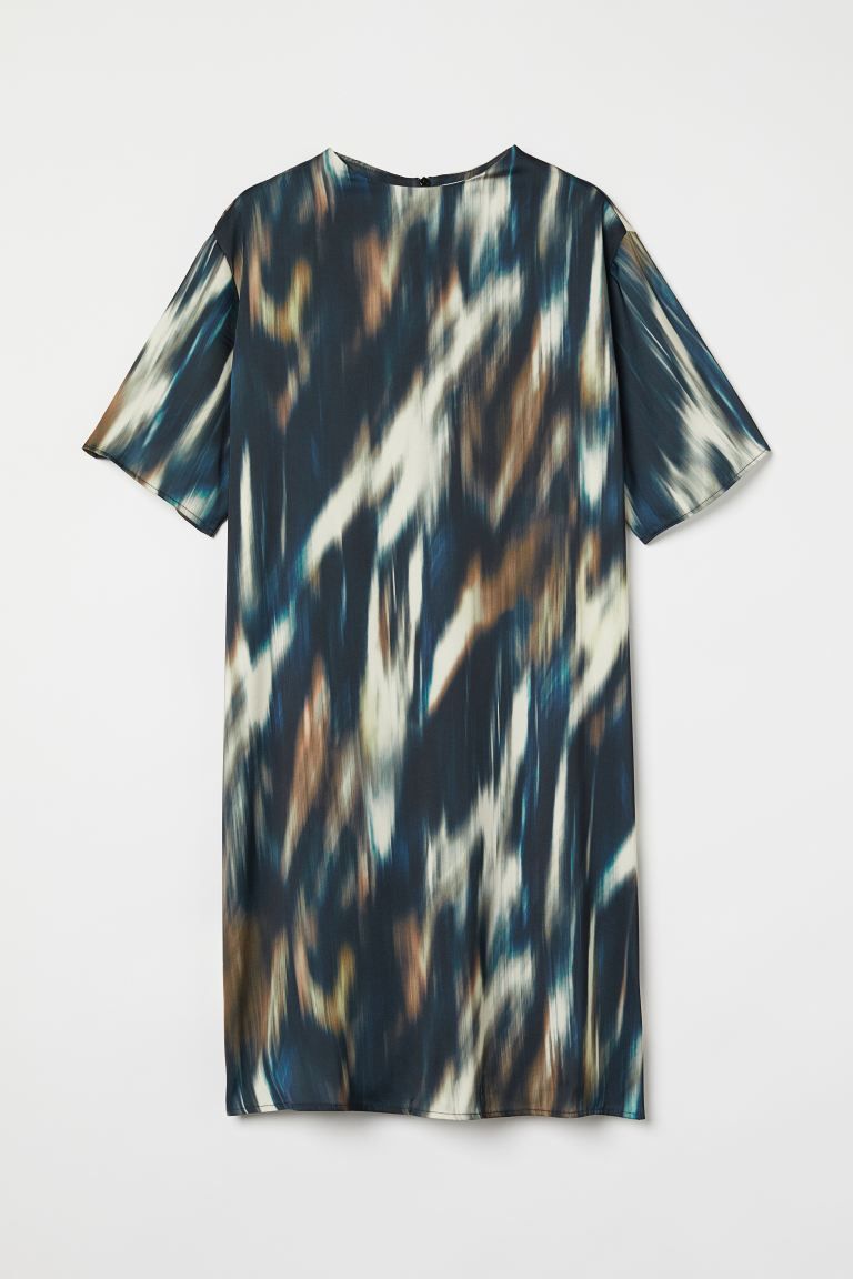 Satin T-shirt Dress | H&M (US + CA)