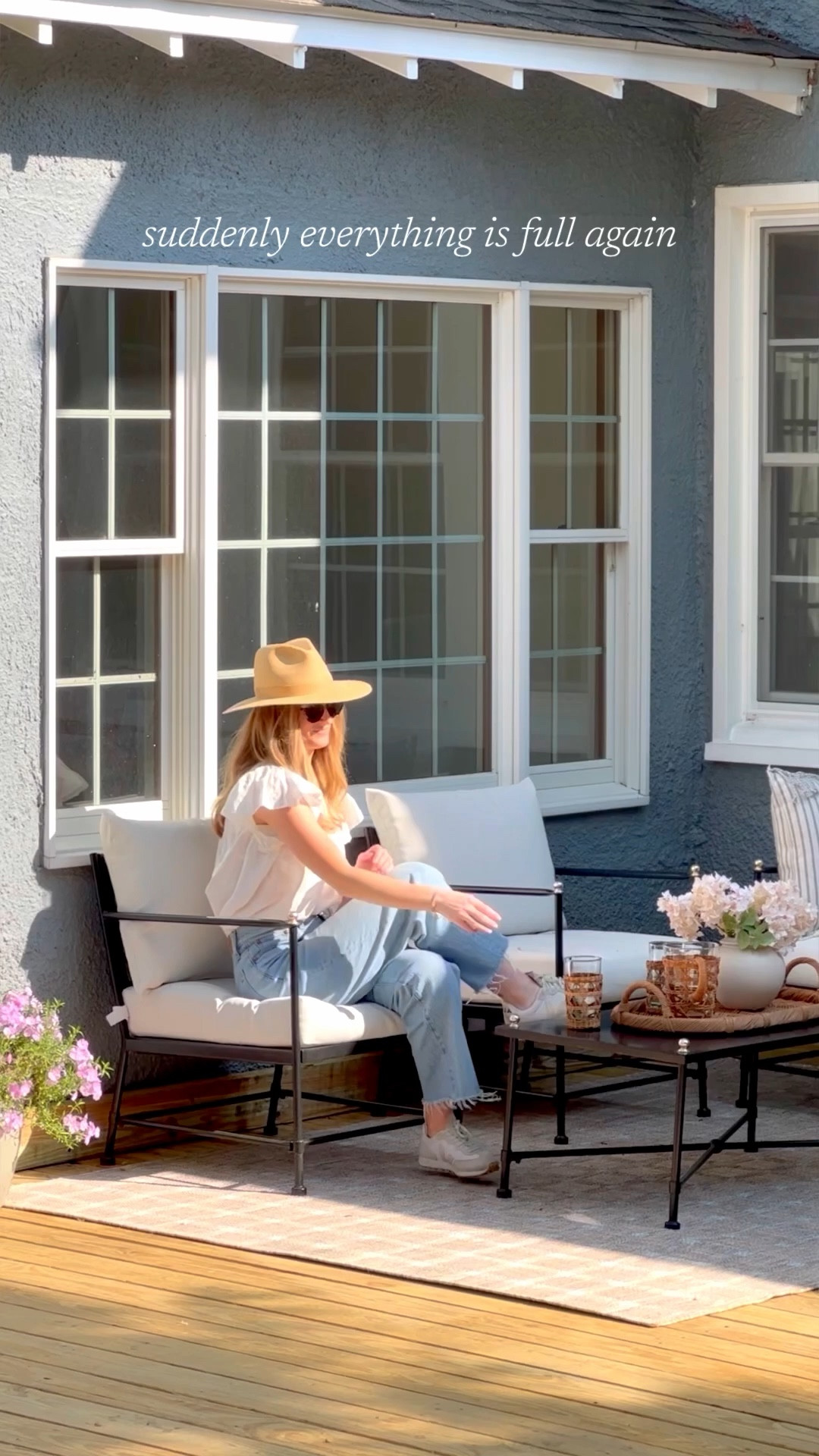 Everything is starting to feel full again—full of color, fresh air, joy, space, time, and purpose. There’s something about this season that brings it all back into focus, and I’m really leaning into making the most of it.

If you’re looking to do it all in style, follow along! Comment SHOP to shop my home and style all in one place 🤍