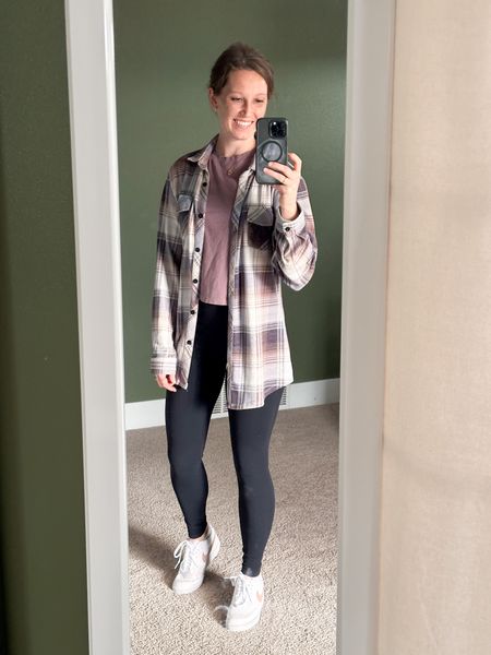 outfit of the day - comfy mom style with my favorite Amazon leggings. So similar to lululemon leggings but without the price tag 🙌 

#LTKstyletip #LTKunder50 #LTKFind