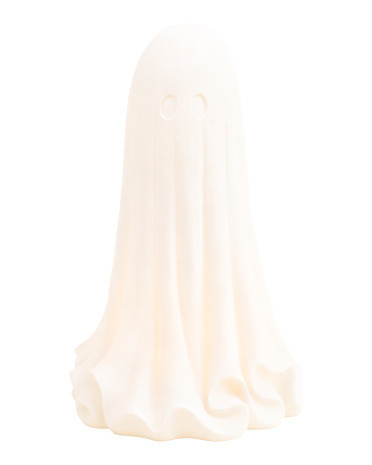 18in Resin Led Translucent Ghost Decor | Marshalls