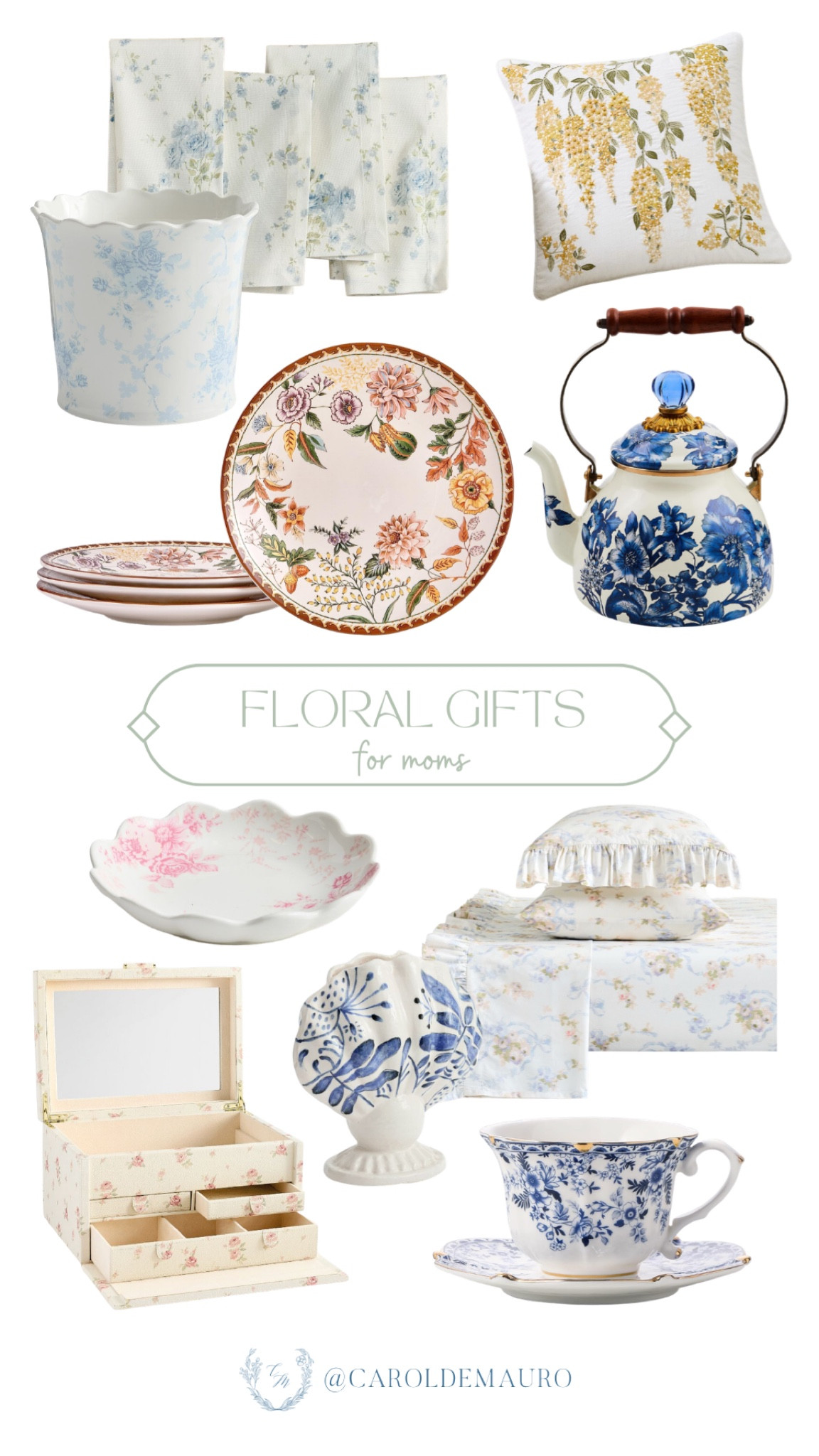 For the mom who loves all things floral and beautiful! From classic grandmillennial home decor to the prettiest tea time essentials, these gorgeous blooms make the perfect Mother's Day gift.

floral decor, mothers day gift, home decor, spring style, gift guide for moms, floral finds

#LTKU #LTKSeasonal #LTKHome
