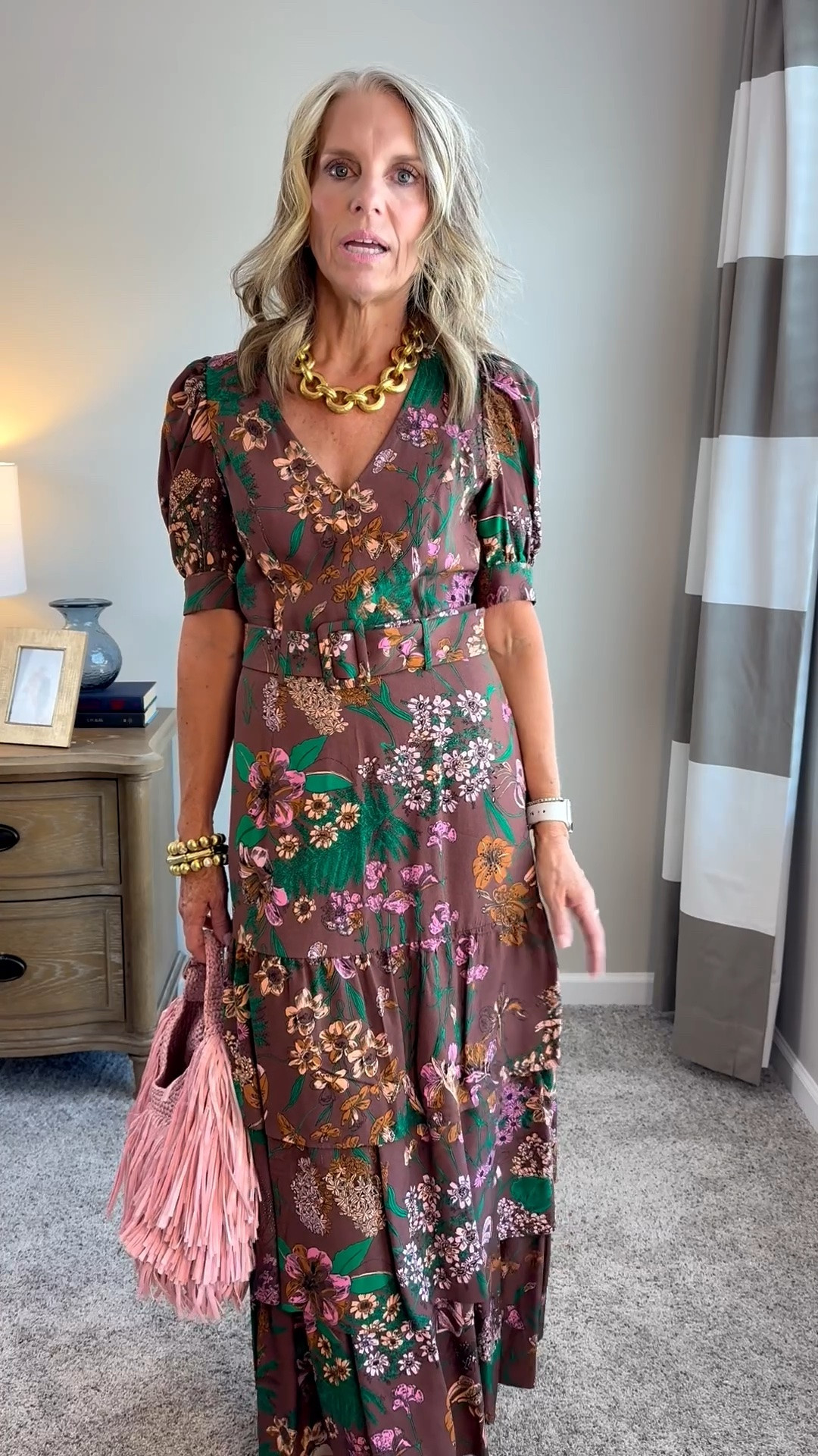 Calling all fall wedding guests…this is the dress for YOU!!! It’s gorgeous, but will also work for work, church and special occasions like rehearsal dinners. Wearing size 2

#LTKgrwm #LTKWedding #LTKOver40