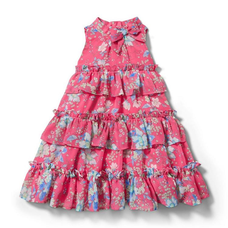 Floral Tiered Ruffle Dress | Janie and Jack