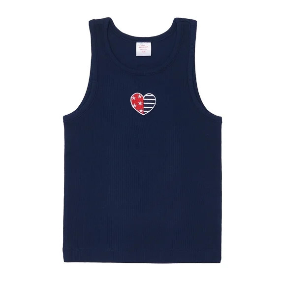 Fourth of July Girls Patriotic Americana Graphic Tank Top from Way To Celebrate, Sizes 4-18 | Walmart (US)