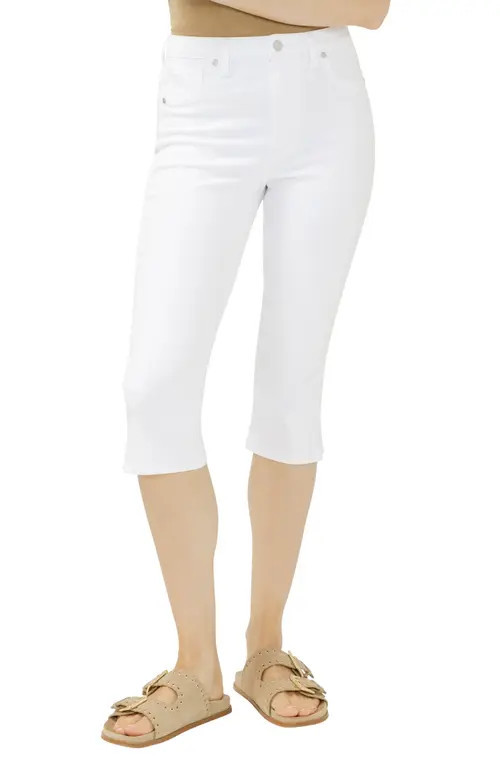 Silver Jeans Co. Isbister Modern Capri Jeans in White at Nordstrom, Size 29 | Nordstrom