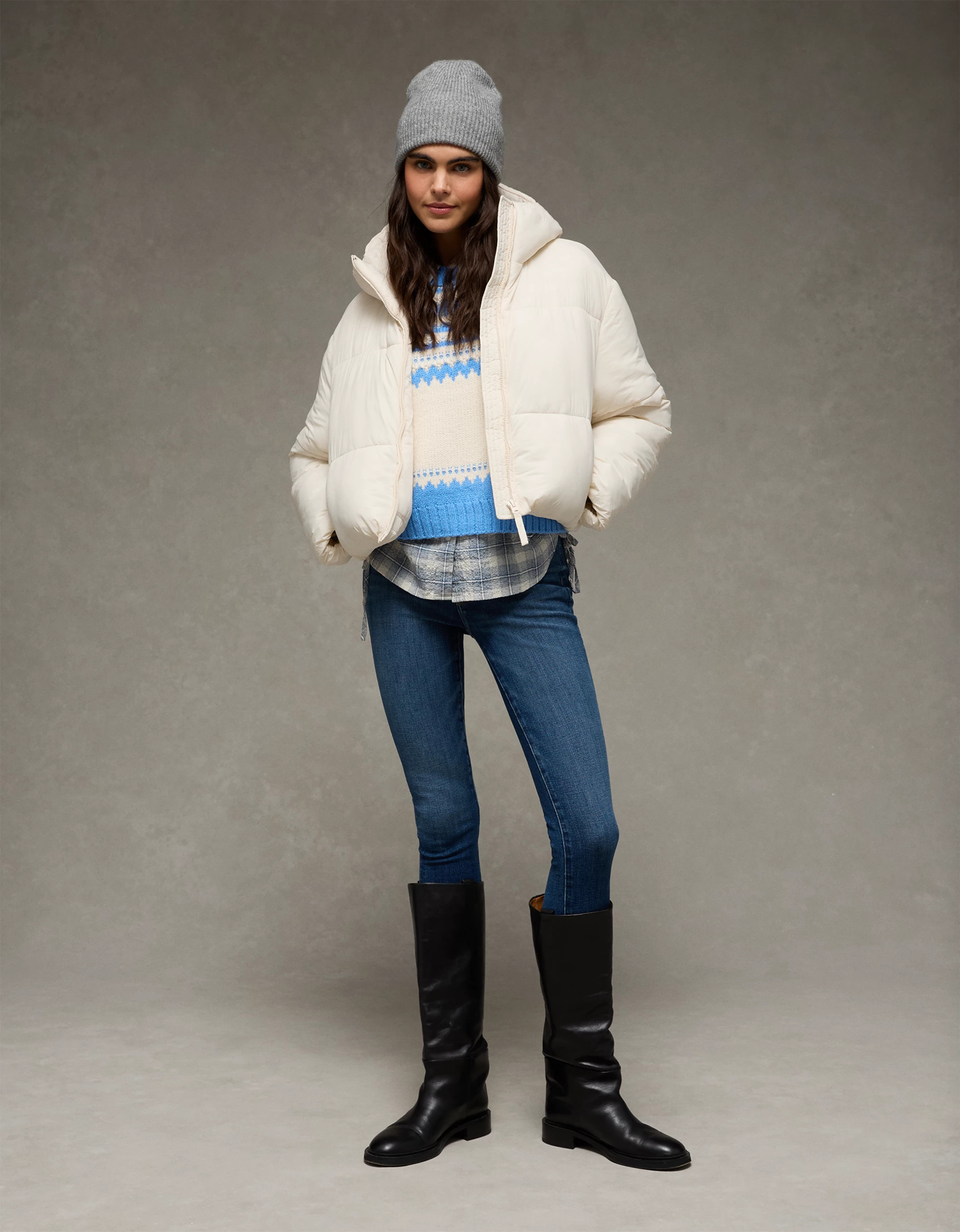 AE Lightweight Puffer Jacket | American Eagle Outfitters (US & CA)