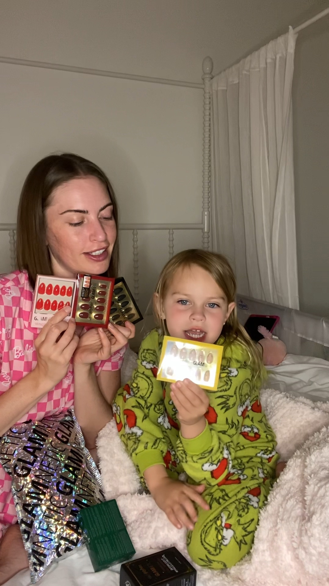 The way she’s better at unboxing than me 😅 LOVE these new glamnetic nails!! I bought these myself 💕

#LTKbeauty #LTKfamily