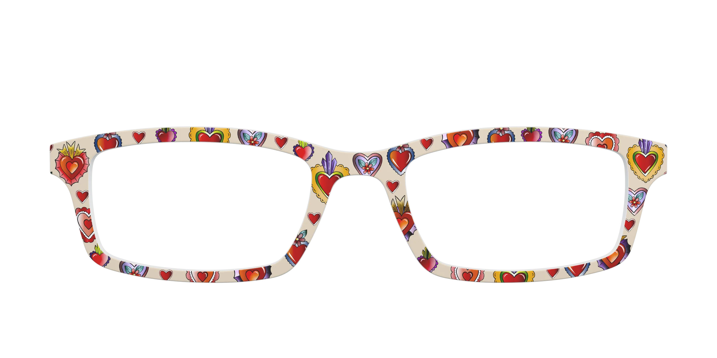 The Decorative Hearts Tattoo | Pair Eyewear
