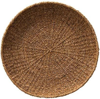 Creative Co-Op Hand-Woven Decorative Seagrass Tray, Natural | Amazon (US)