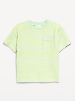 Oversized French-Terry Pocket T-Shirt for Toddler Boys | Old Navy (US)