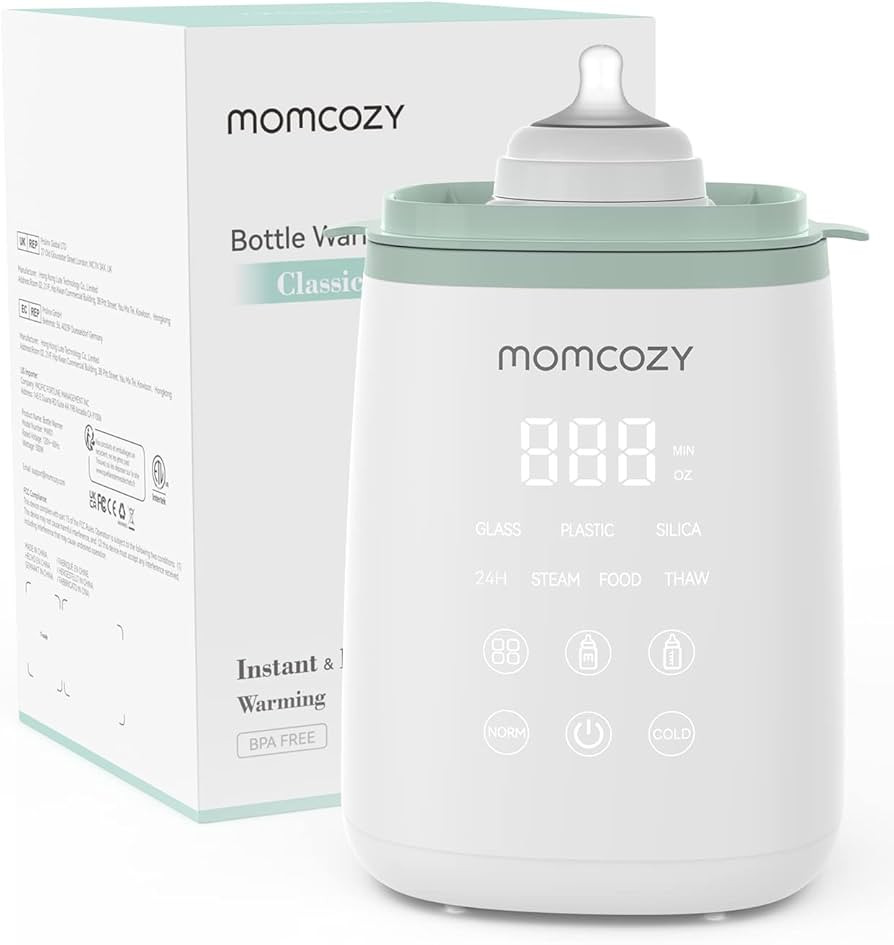 Momcozy Bottle Warmer, Fast Bottle Warmers for All Bottles with Timer, Accurate Temperature Contr... | Amazon (US)