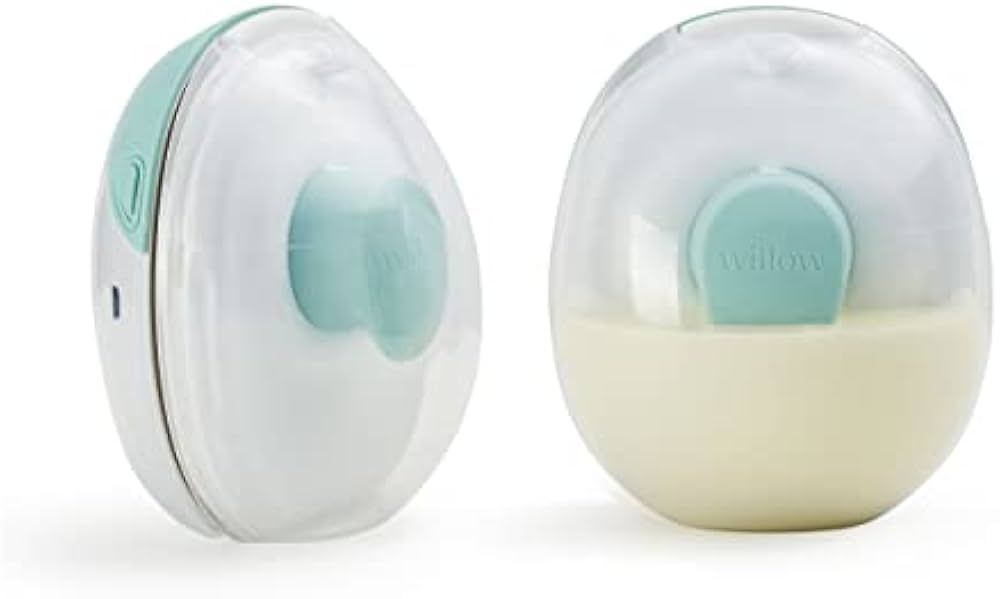 Willow Pump Wearable Breast Pump | New Willow Go™ Hands Free, Cord Free Double Electric Breast ... | Amazon (US)