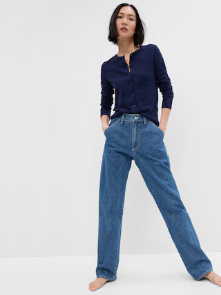 Crewneck Cardigan | Gap Factory