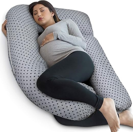 PharMeDoc Pregnancy Pillow, U-Shape Full Body Pillow and Maternity Support with Detachable Extens... | Amazon (US)