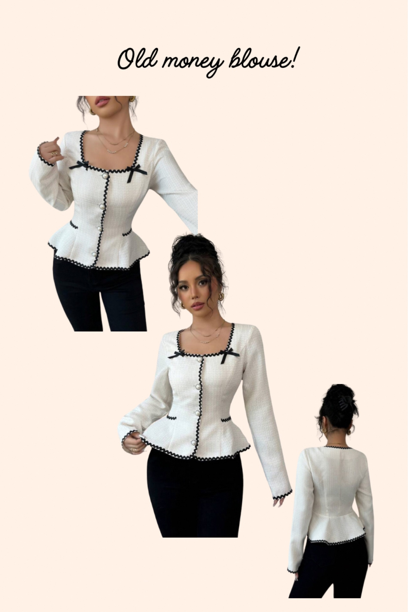 Old money blouse, elegant workwear! 

#LTKWorkwear #LTKStyleTip #LTKSaleAlert