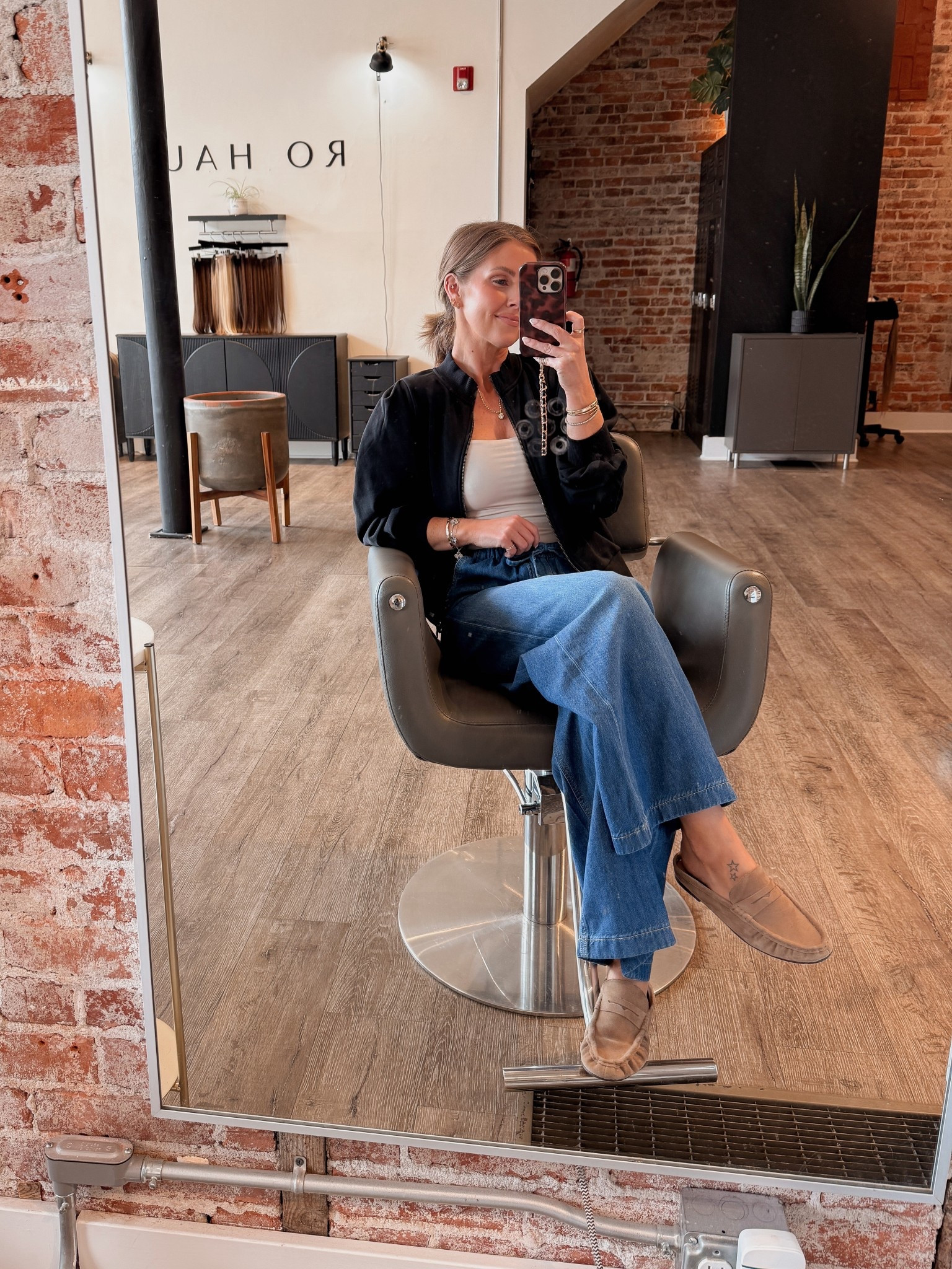 XS jacket (on sale!) / Small Amazon bodysuit / XS short jeans 

#LTKOver40 #LTKootd #LTKPetite