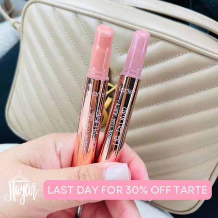 Last day for 30% off Tarte Cosmetics during the LTK Spring Sale! The Tarte Maracuja Juicy Lips in the plumping version is my favorite! The colors White Peach + Garden Rose shown here.

#LTKSpringSale #LTKbeauty #LTKfindsunder50