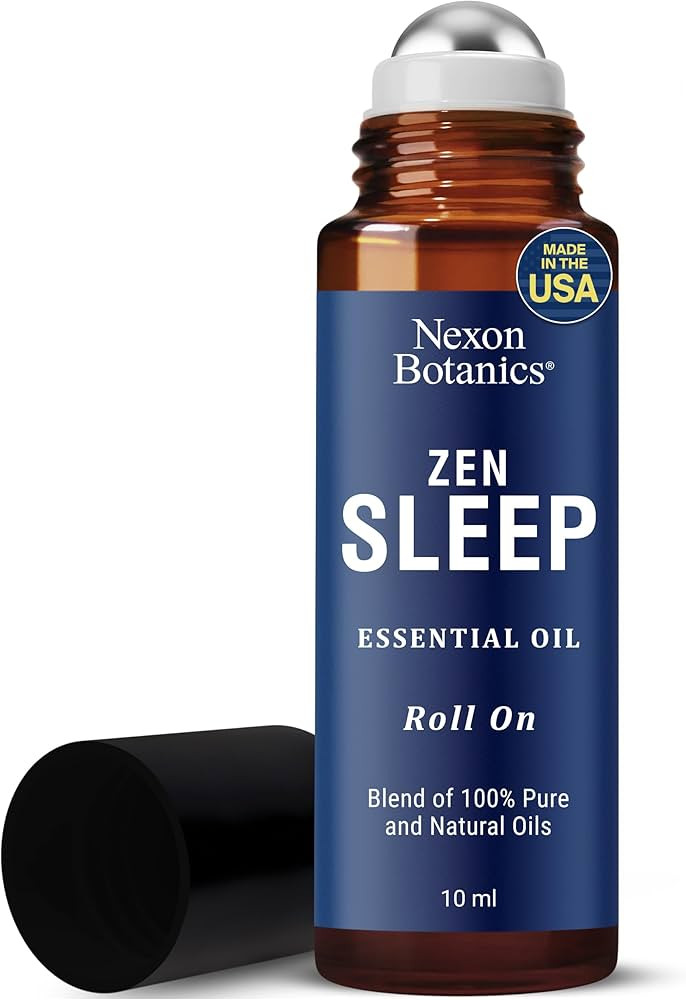 Zen Sleep Essential Oil Roll-On 10 ml - Calming Blend for Serenity & Deep Sleep - Easy-to-Use Rol... | Amazon (US)