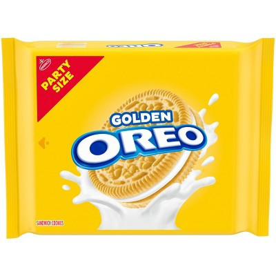 Golden Oreo Cookies Party Size Cookies - 24.16oz | Target