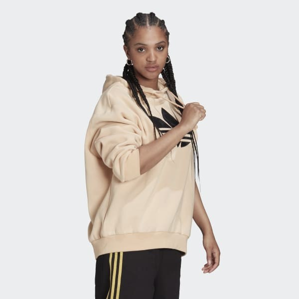 Marimekko Oversize Hoodie with Jacquard 3D Nylon Trefoil Patch | adidas (US)