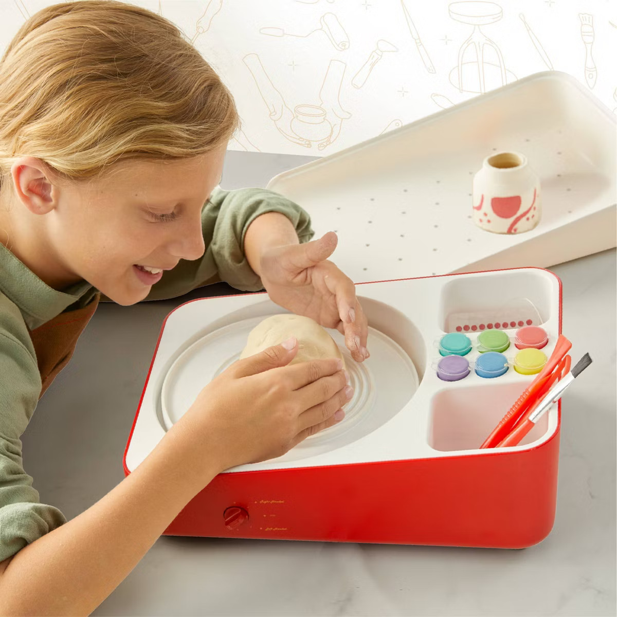FAO Schwarz Pottery Wheel Studio All-In-One Sculpting Workstation | Target