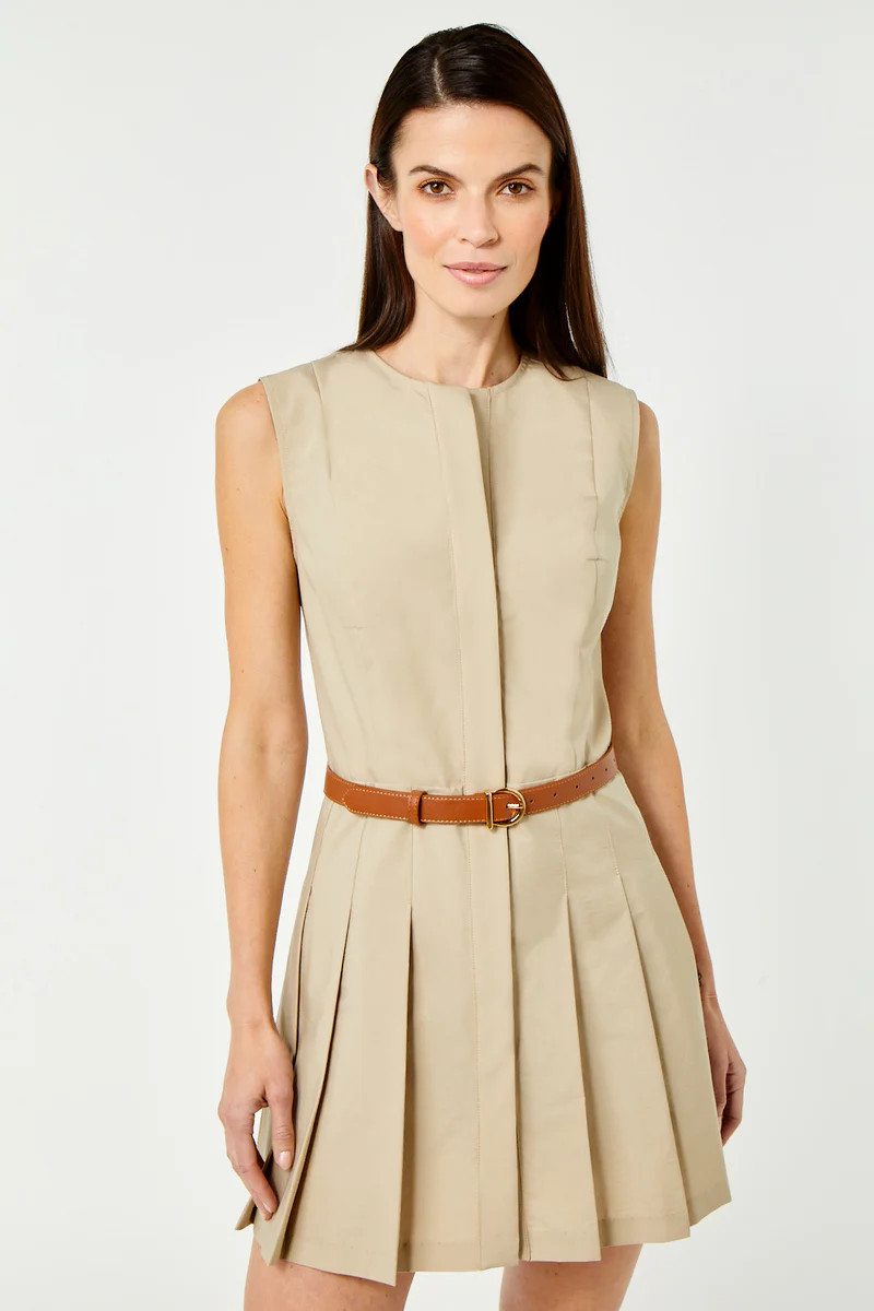 Hadley Romper-Cotton Polyester-Latte | Cartolina