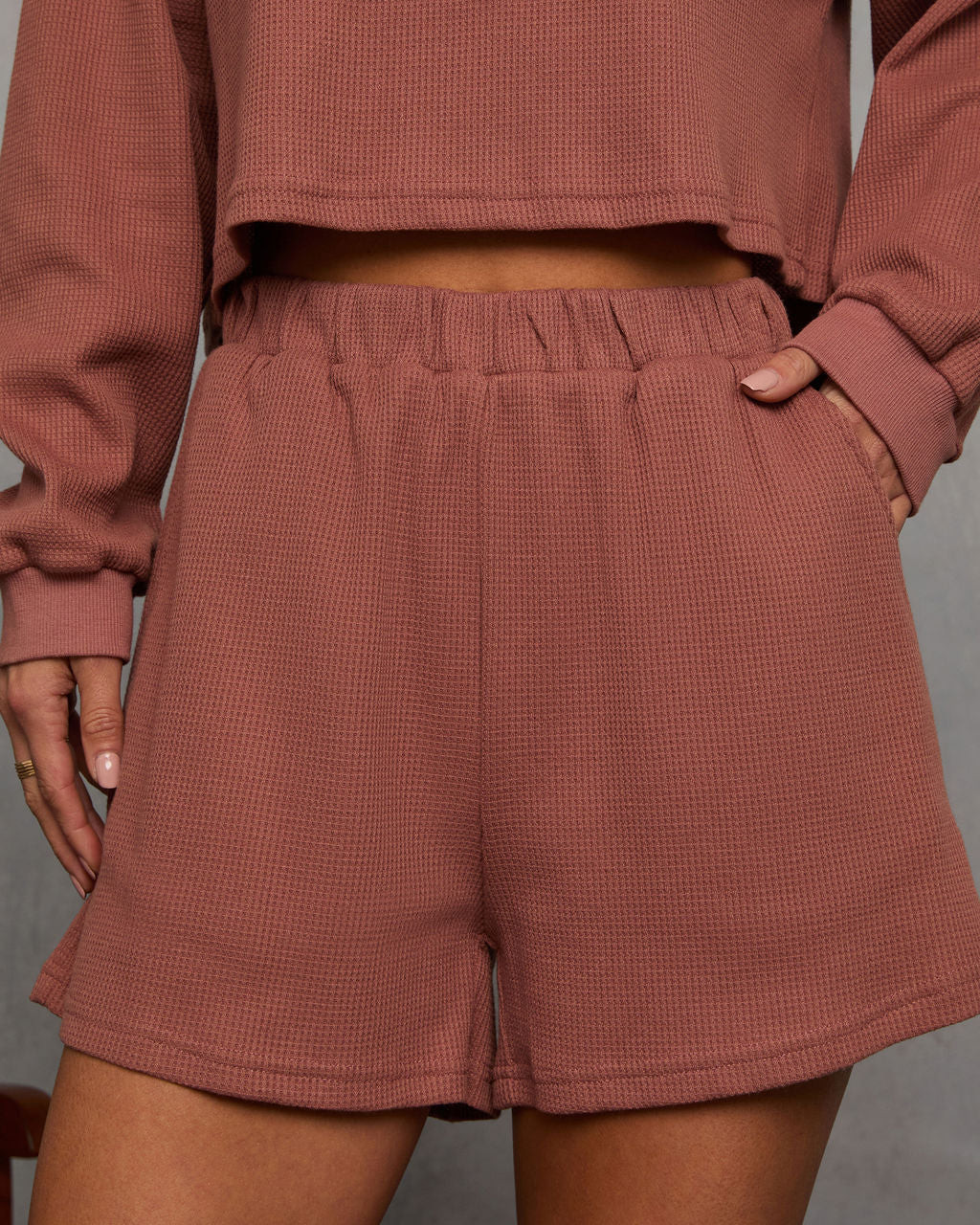 Sicilian Sky Relaxed Pocketed Shorts | VICI