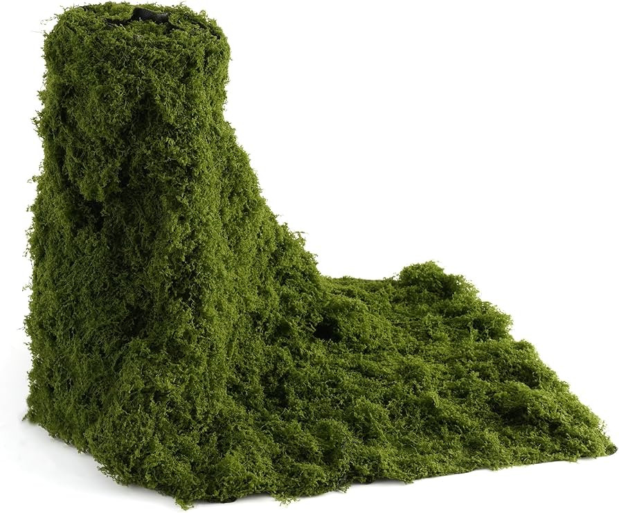 Fake Moss Mat Artificial Moss Roll - 12" x 71"Cloud Soft Feel Moss Table Runner for Decor, Faux G... | Amazon (US)