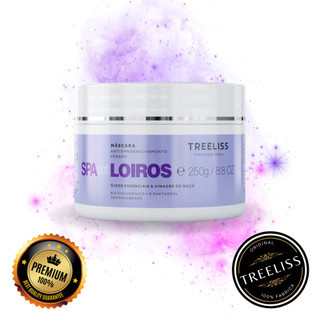Máscara Hidratação Vegano Spa do Loiro 250g Tree Liss | Shopee (BR)