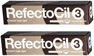 Refectocil Twin Pack Cream Hair Dye, 15ml (Natural Brown 2-Pack) | Amazon (US)